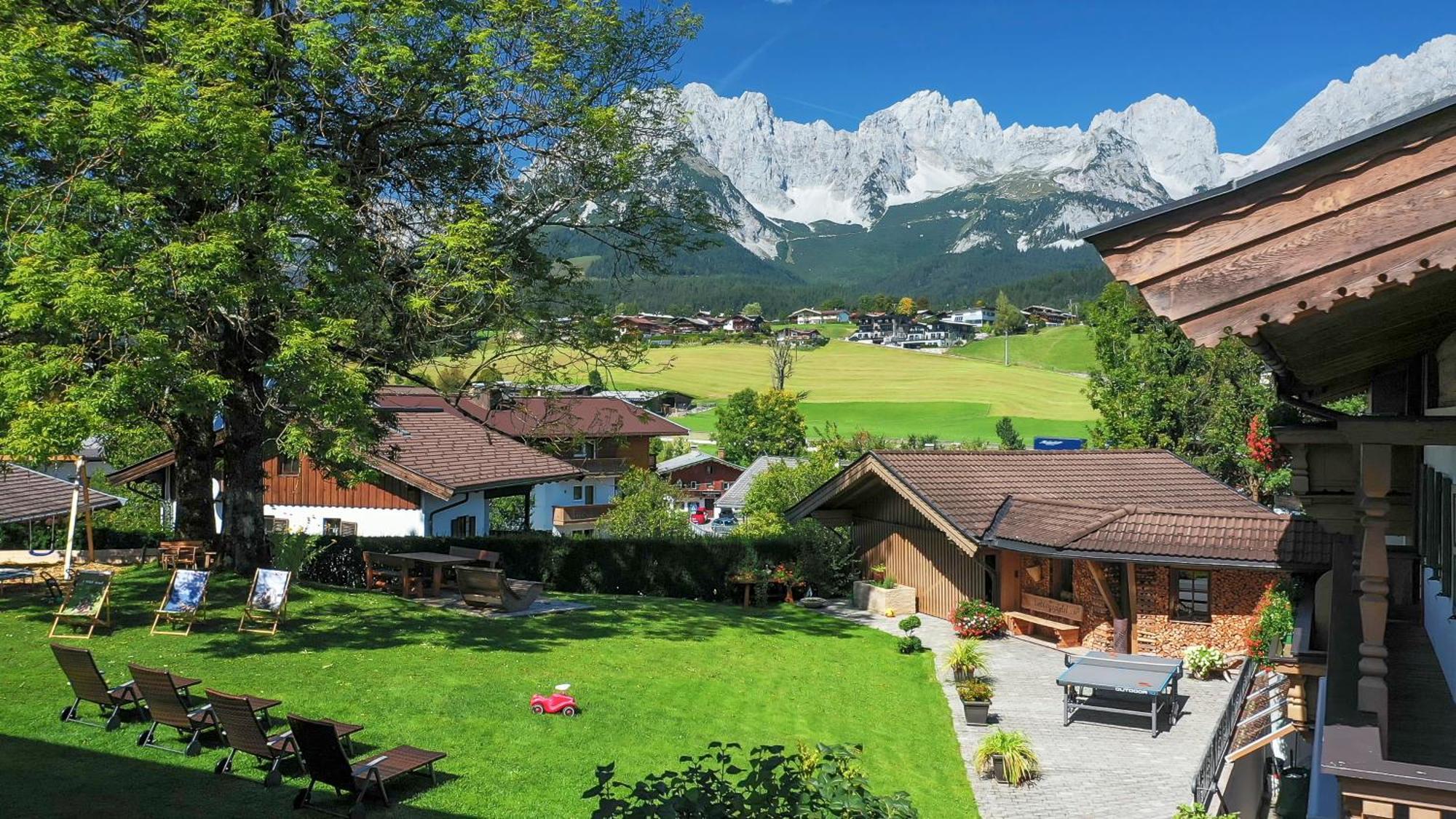 Gaestehaus Brantlhof Zimmer Und Ferienwohnungen In Going Am Wilden Kaiser Ngoại thất bức ảnh