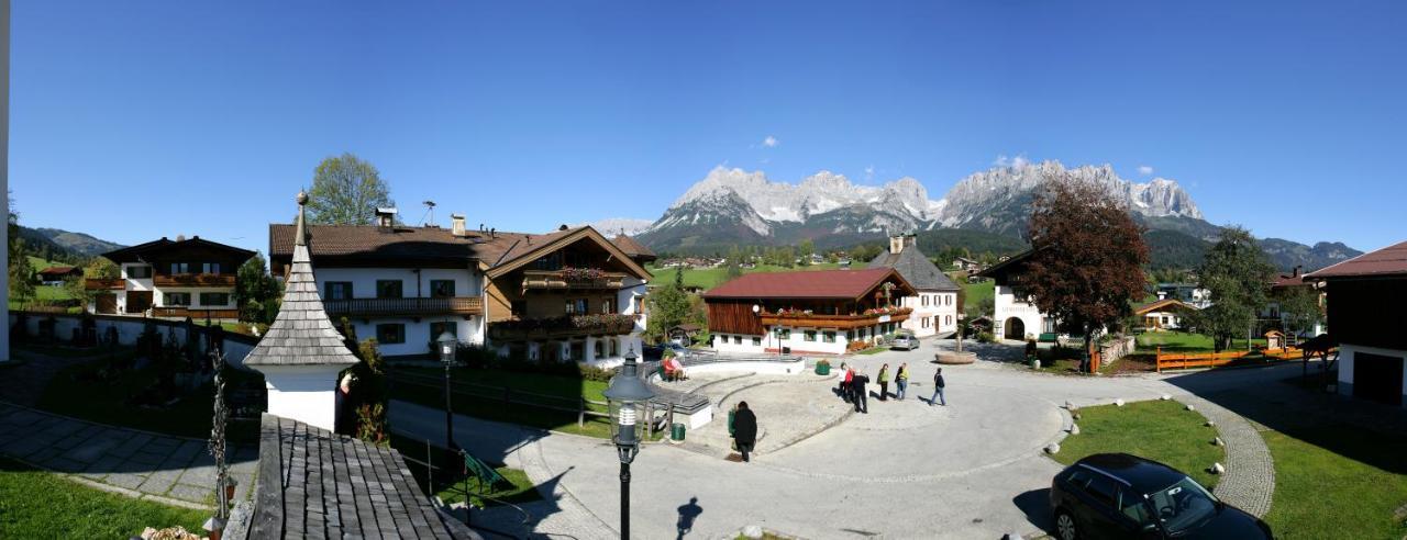 Gaestehaus Brantlhof Zimmer Und Ferienwohnungen In Going Am Wilden Kaiser Ngoại thất bức ảnh